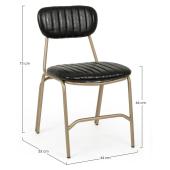 etkezoszek fem fekete mubor loft vintage bar etterem modern konyha etkezo retro meret.jpg